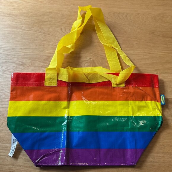 IKEA Storstomma Rainbow, Reuseable Small Tote Bag, 404.848.35 Multi-Color - Picture 6 of 10
